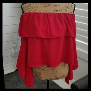 NWOT Favlux Off the Shoulder Top